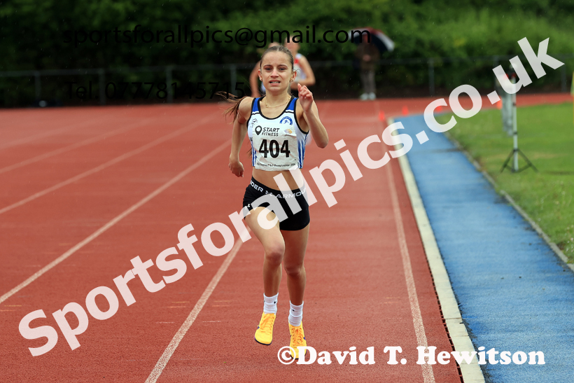 800 metres, 2026 North Eastern Track and Field Champs, Shildon, County Durham. Photo: David T. Hewitson/Sports for All Pics